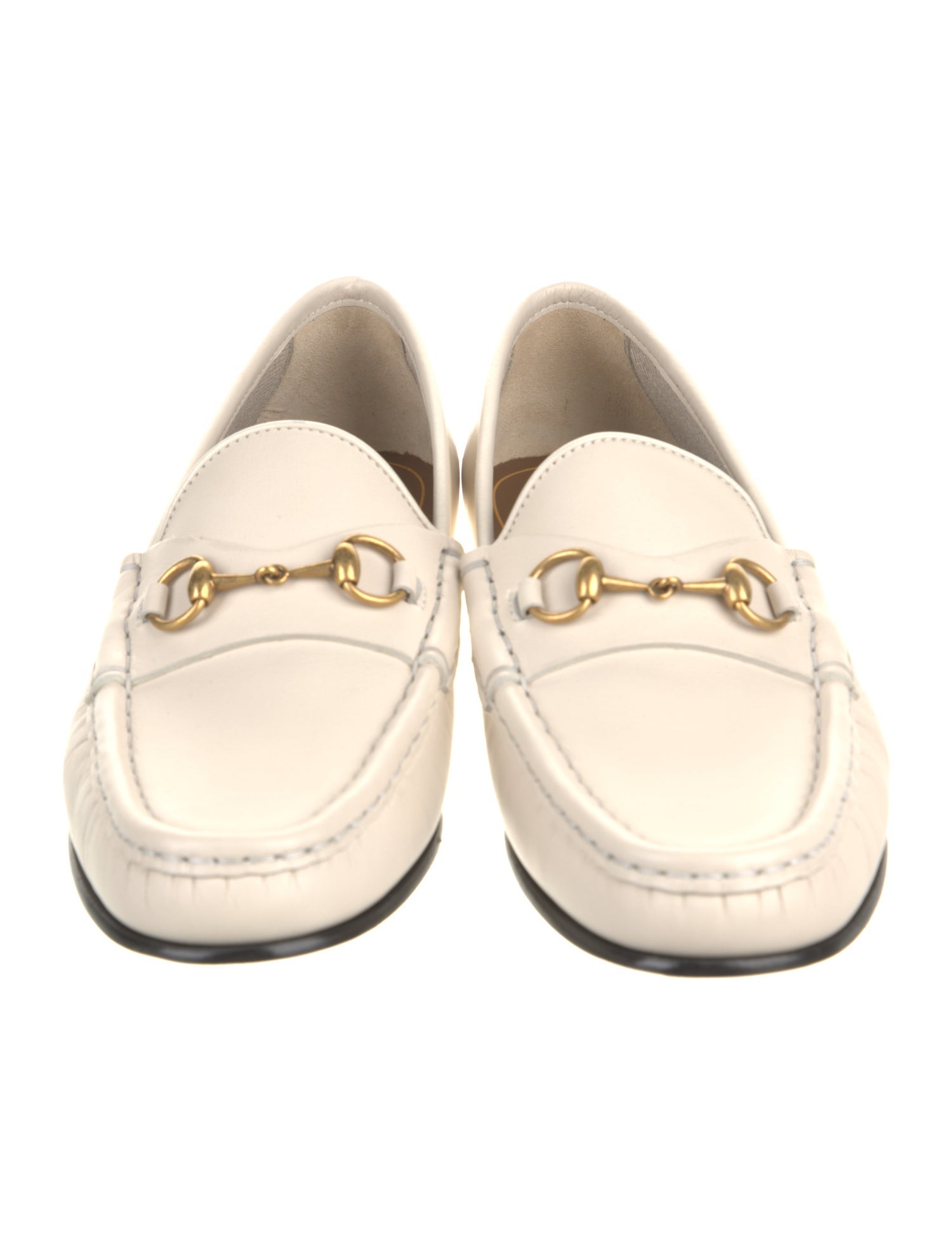 Gucci Horsebit Accent Leather Loafers